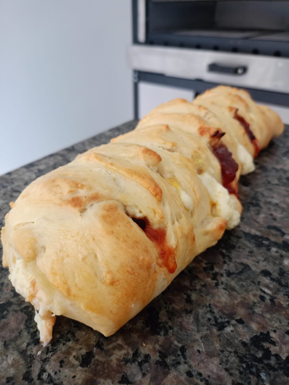 Trança de Goiabada com Queijo